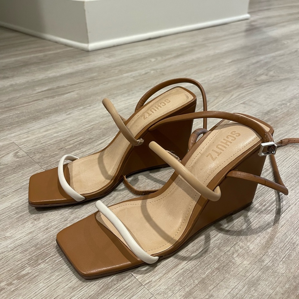 Schutz Nylla Leather Sandal